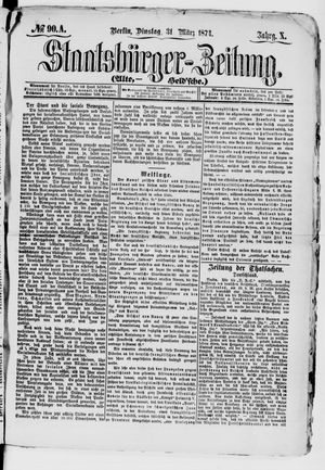 Staatsbürger-Zeitung vom 31.03.1874
