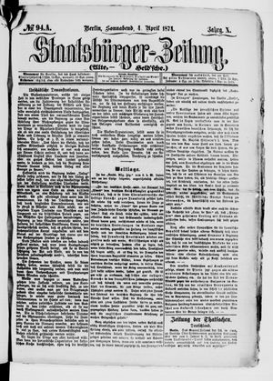 Staatsbürger-Zeitung vom 04.04.1874