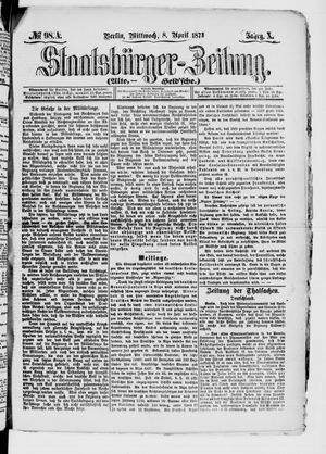 Staatsbürger-Zeitung vom 08.04.1874
