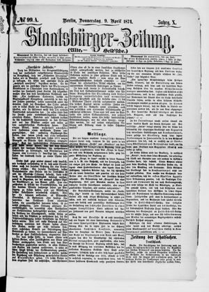 Staatsbürger-Zeitung vom 09.04.1874