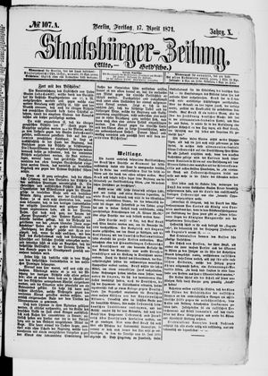 Staatsbürger-Zeitung vom 17.04.1874