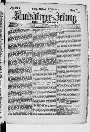 Staatsbürger-Zeitung vom 06.05.1874