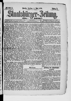 Staatsbürger-Zeitung vom 08.05.1874