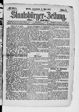 Staatsbürger-Zeitung vom 09.05.1874