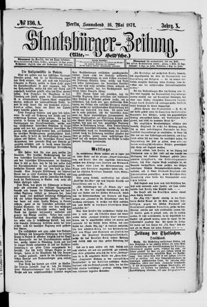 Staatsbürger-Zeitung vom 16.05.1874