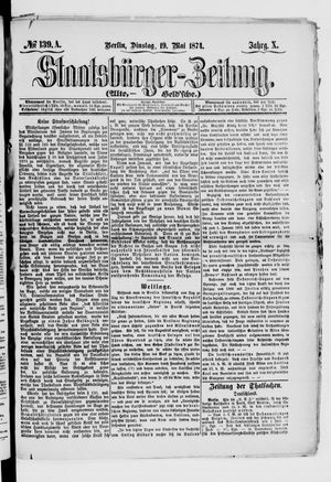 Staatsbürger-Zeitung vom 19.05.1874