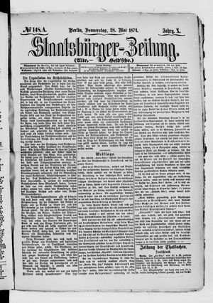Staatsbürger-Zeitung vom 28.05.1874