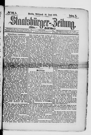 Staatsbürger-Zeitung vom 10.06.1874