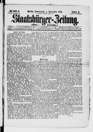 Staatsbürger-Zeitung vom 05.11.1874