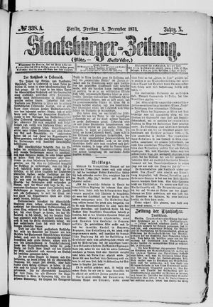 Staatsbürger-Zeitung vom 04.12.1874