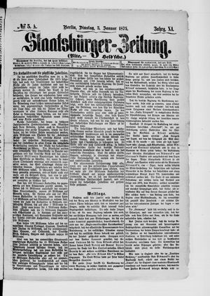 Staatsbürger-Zeitung vom 05.01.1875