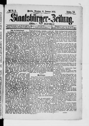 Staatsbürger-Zeitung vom 11.01.1875