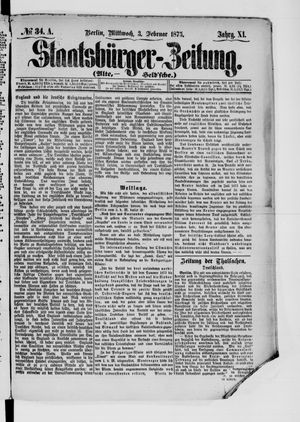 Staatsbürger-Zeitung vom 03.02.1875