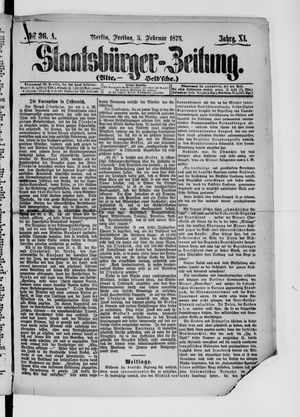 Staatsbürger-Zeitung on Feb 5, 1875