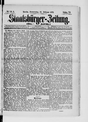 Staatsbürger-Zeitung vom 25.02.1875