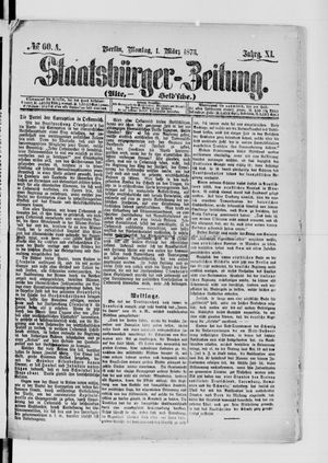 Staatsbürger-Zeitung vom 01.03.1875