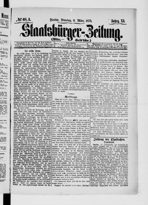 Staatsbürger-Zeitung vom 09.03.1875