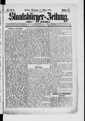 Staatsbürger-Zeitung vom 17.03.1875