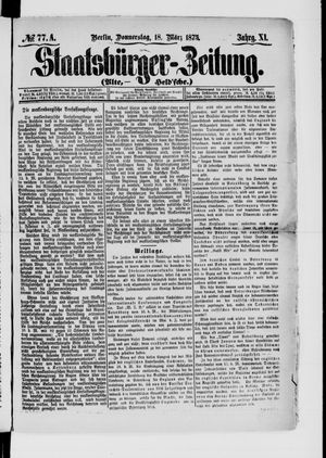 Staatsbürger-Zeitung on Mar 18, 1875