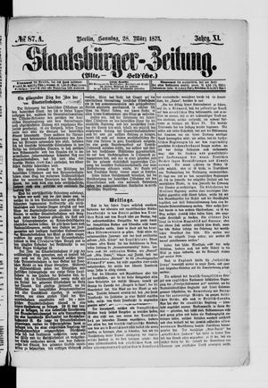 Staatsbürger-Zeitung vom 28.03.1875