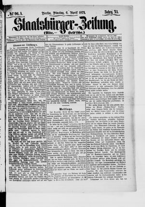 Staatsbürger-Zeitung on Apr 6, 1875