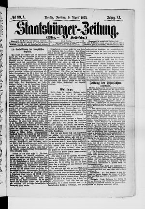 Staatsbürger-Zeitung vom 09.04.1875