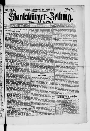 Staatsbürger-Zeitung on Apr 10, 1875