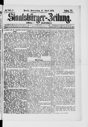 Staatsbürger-Zeitung vom 15.04.1875