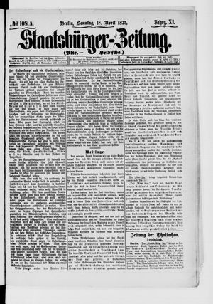 Staatsbürger-Zeitung vom 18.04.1875