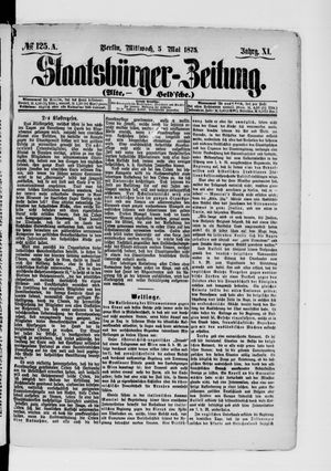 Staatsbürger-Zeitung vom 05.05.1875