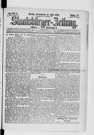 Staatsbürger-Zeitung vom 15.05.1875