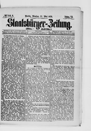 Staatsbürger-Zeitung vom 24.05.1875