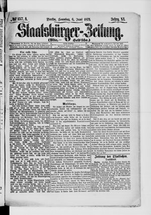 Staatsbürger-Zeitung on Jun 6, 1875