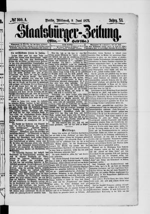 Staatsbürger-Zeitung vom 09.06.1875