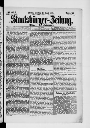Staatsbürger-Zeitung on Jun 11, 1875