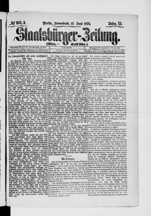 Staatsbürger-Zeitung vom 12.06.1875