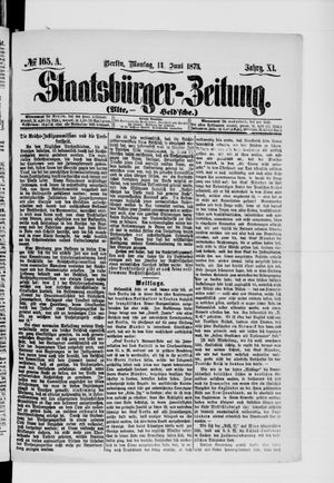 Staatsbürger-Zeitung on Jun 14, 1875