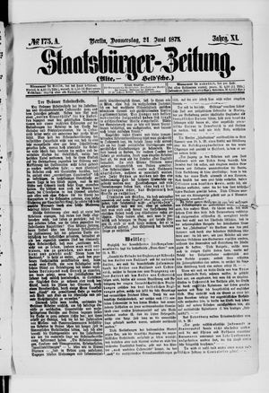 Staatsbürger-Zeitung on Jun 24, 1875