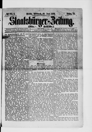 Staatsbürger-Zeitung on Jun 30, 1875