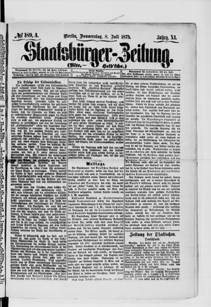 Staatsbürger-Zeitung vom 08.07.1875
