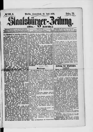 Staatsbürger-Zeitung vom 10.07.1875