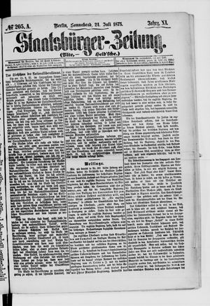 Staatsbürger-Zeitung on Jul 24, 1875