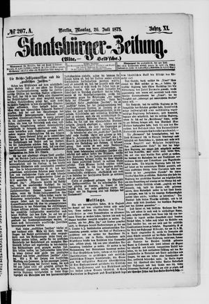 Staatsbürger-Zeitung vom 26.07.1875