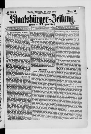 Staatsbürger-Zeitung on Jul 28, 1875