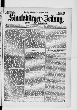 Staatsbürger-Zeitung vom 03.08.1875