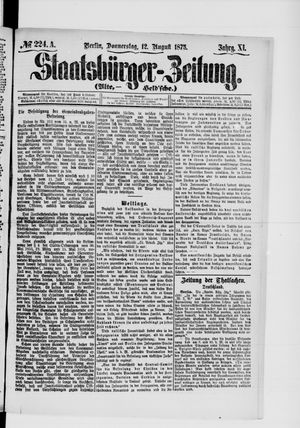 Staatsbürger-Zeitung vom 12.08.1875