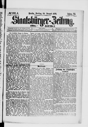 Staatsbürger-Zeitung vom 20.08.1875
