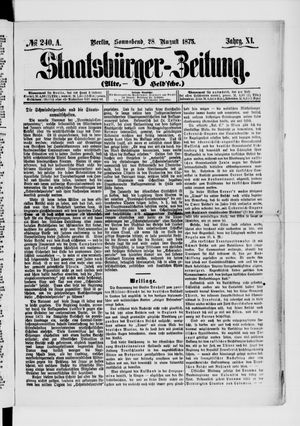 Staatsbürger-Zeitung vom 28.08.1875