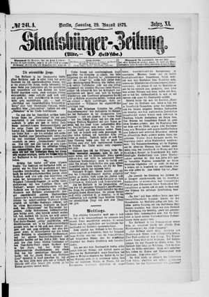 Staatsbürger-Zeitung vom 29.08.1875