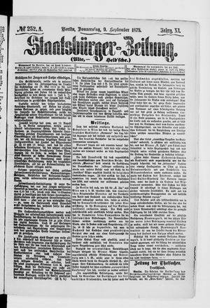 Staatsbürger-Zeitung vom 09.09.1875